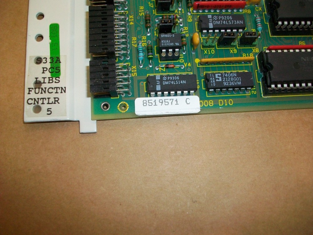 Siemens Oncology Function Control Board 8519571 USED