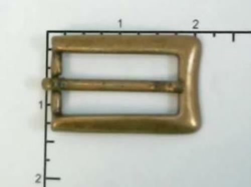 .75" 19mm Antique Finish Buckle