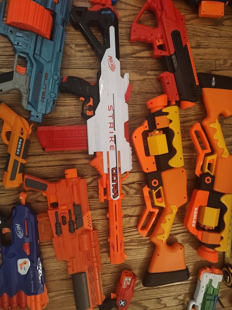 Huge Nerf Mod Lot 15 Blasters