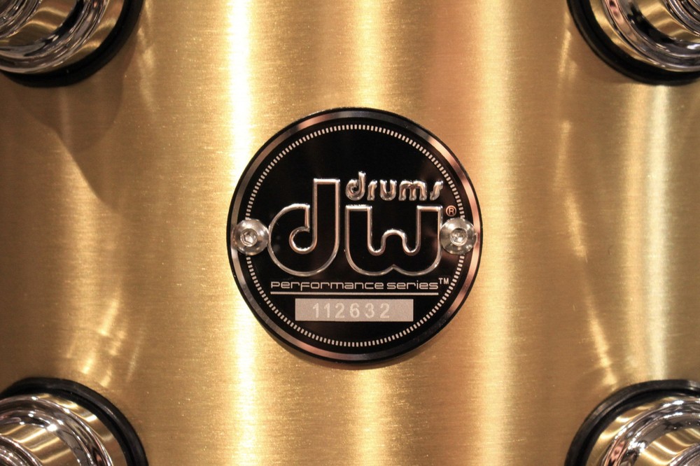 DW Performance Series 8X14 Thin Brass Snare Drum - New!