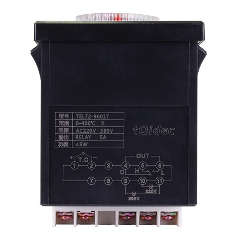10A Switchable 0 to 400 °C Digital Temperature Controller Electronic Thermostat