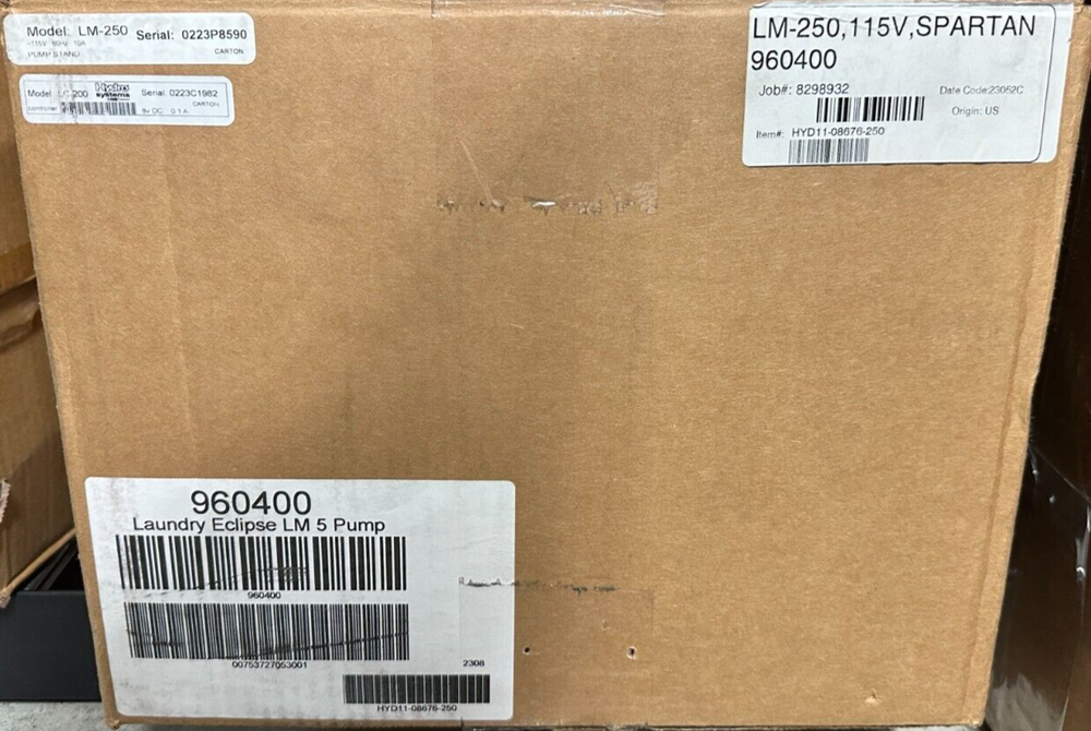 NEW Hydro Systems Laundry Eclipse 5 Pump Dispenser 960400, LM-250