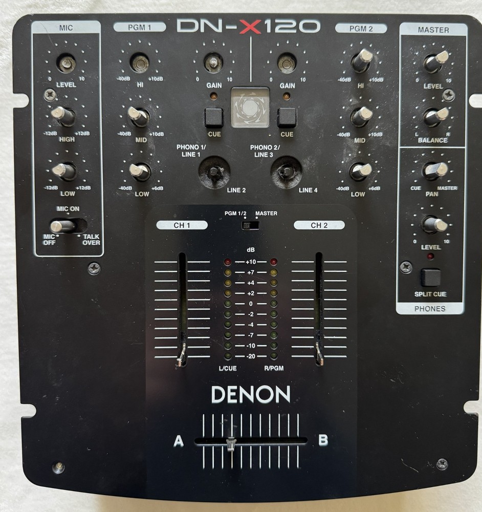 Denon DN-X120 - 2 Channel DJ Mixer