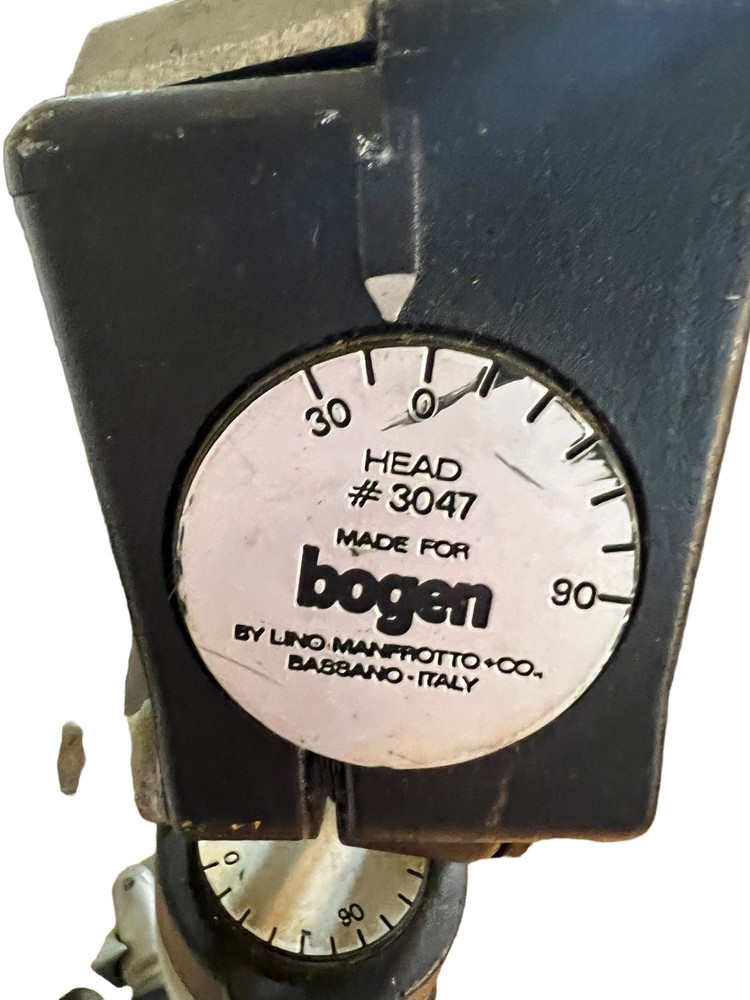 Manfrotto Bogen 3046 Tripod with 3047 Head Pro Camera Support