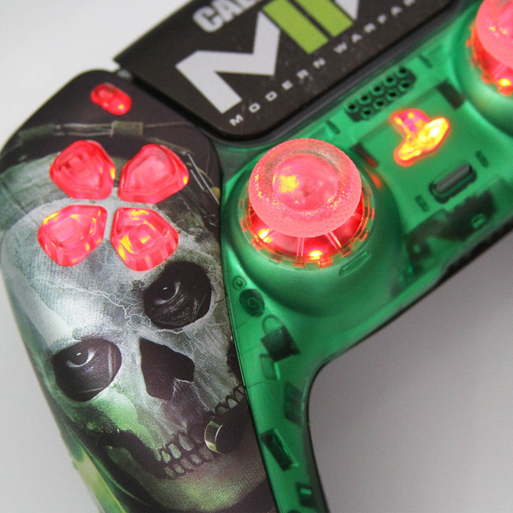 Killscreen Call of Duty Modern Warfare 2 RGB LED “Ghost MK I” PS5 Controller COD
