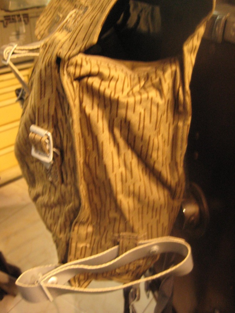 East German Rain Drop Camouflage Back Pack & Web Straps Day Pack