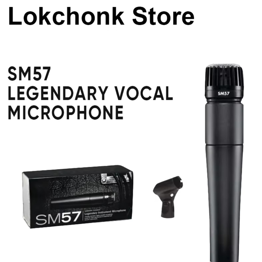 SM57 Cardioid Dynamic Instrument Microphone