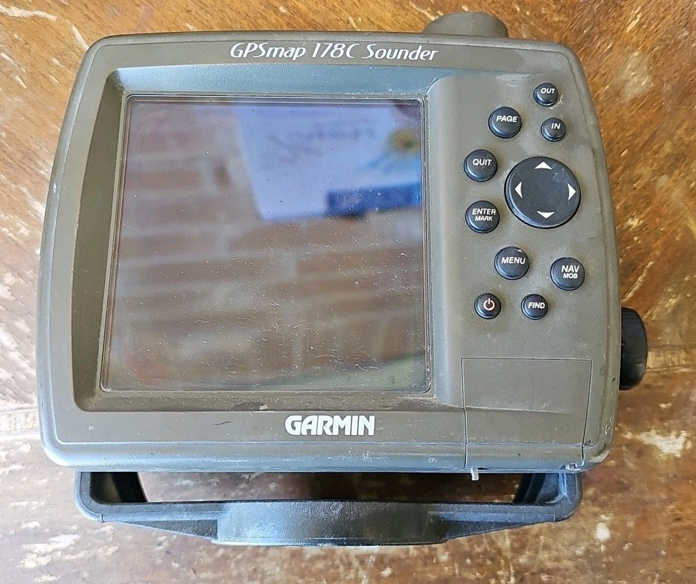 GARMIN GPSMAP 178C SOUNDER GPS CHART PLOTTER FISHFINDER - UNTESTED