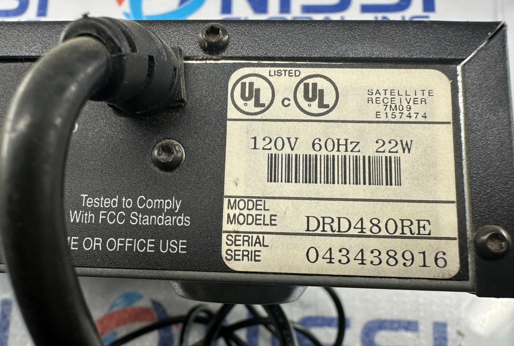 RCA DRD480RE DIRECTV RECEIVER