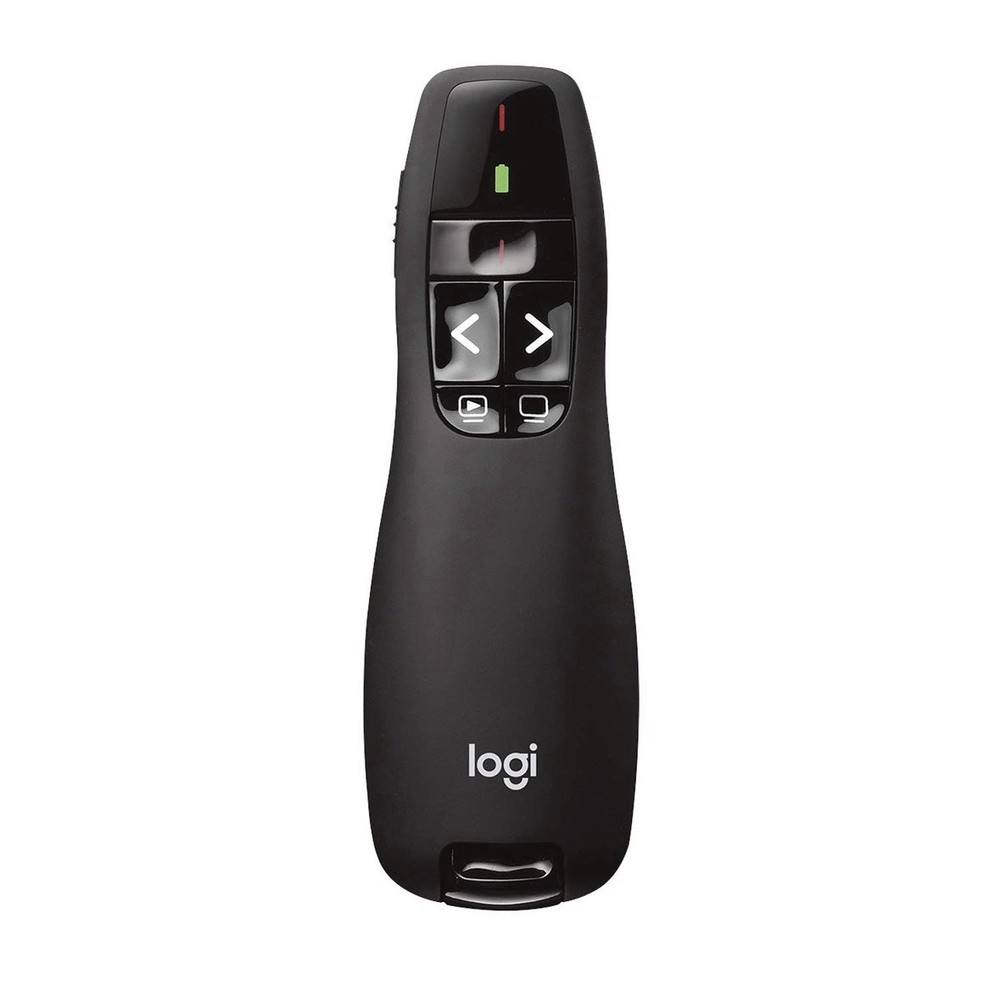 Logitech R400 Laser Presentation Remote - Black
