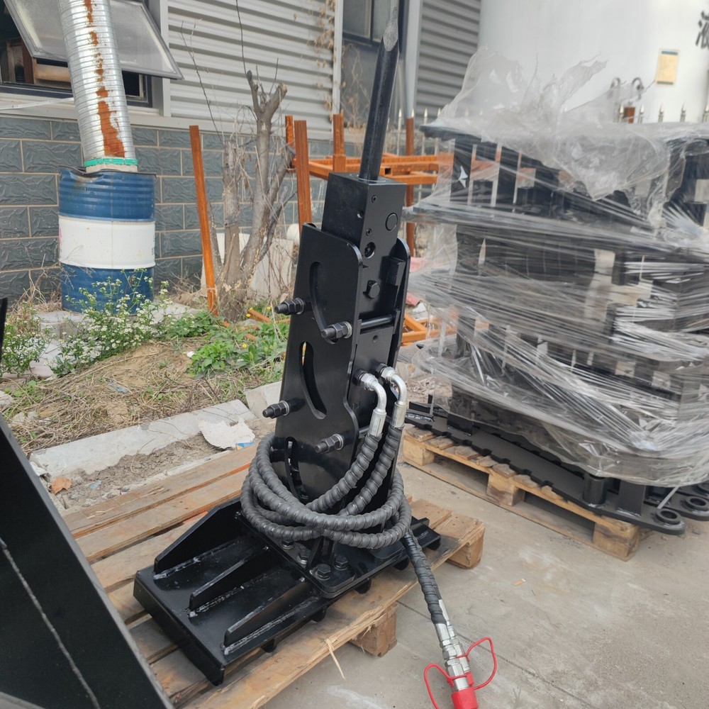 Hydraulic Breaker Attachment + Pile Driver Head for Dingo Skid Steer Loader