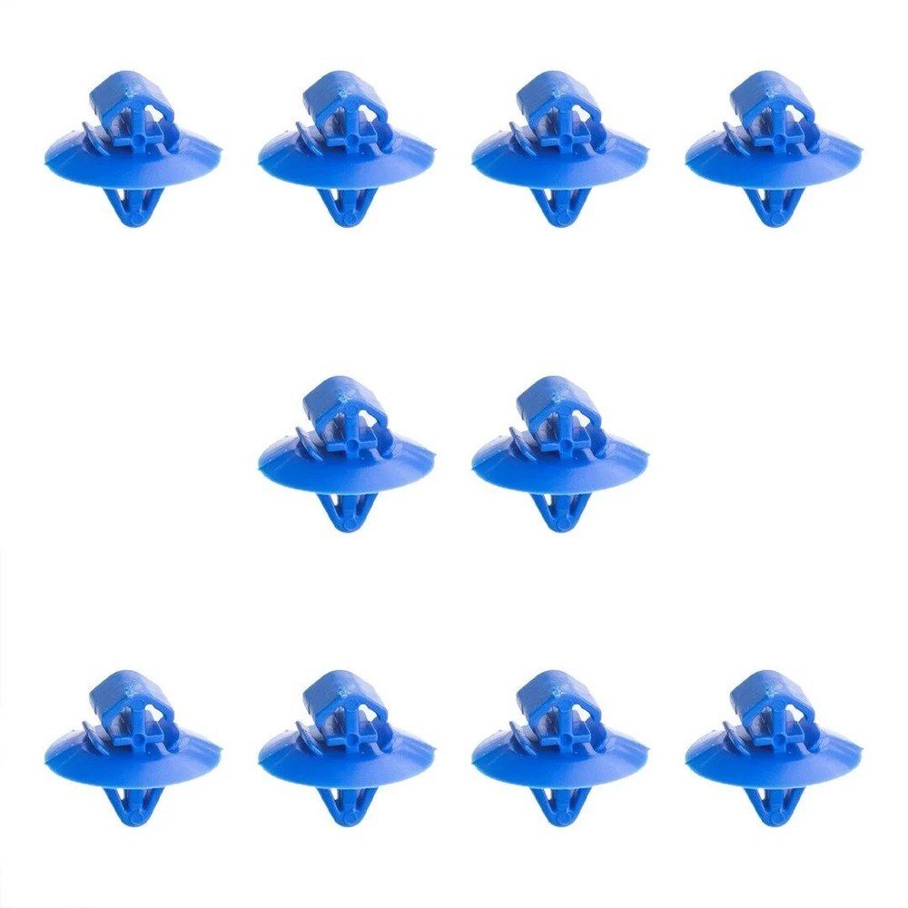 Bumper End Clip - 10 Pieces for Iveco, Opel, Renault
