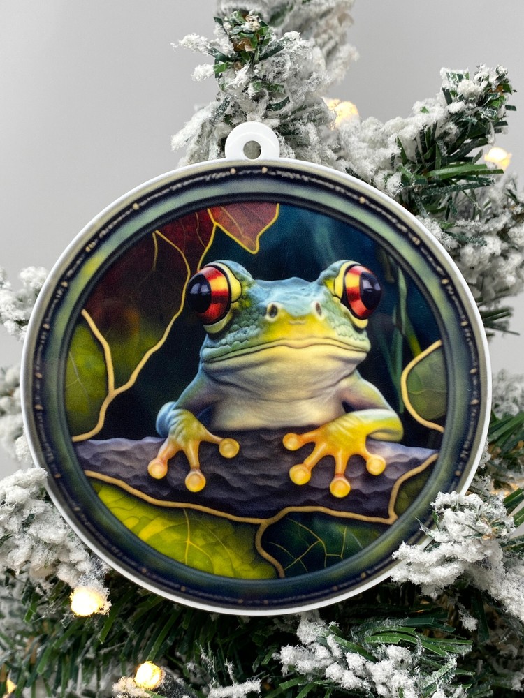 Frog Christmas Ornament