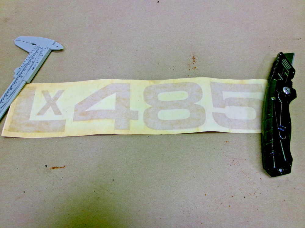 New Holland LX485 Decal-Skidloader