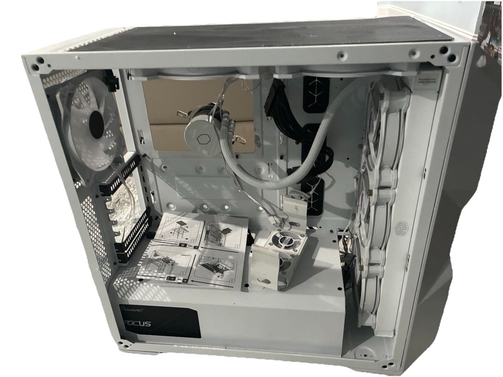 Cooler Master Case Pc White Masterbox Td500 Mesh Barebones Pc