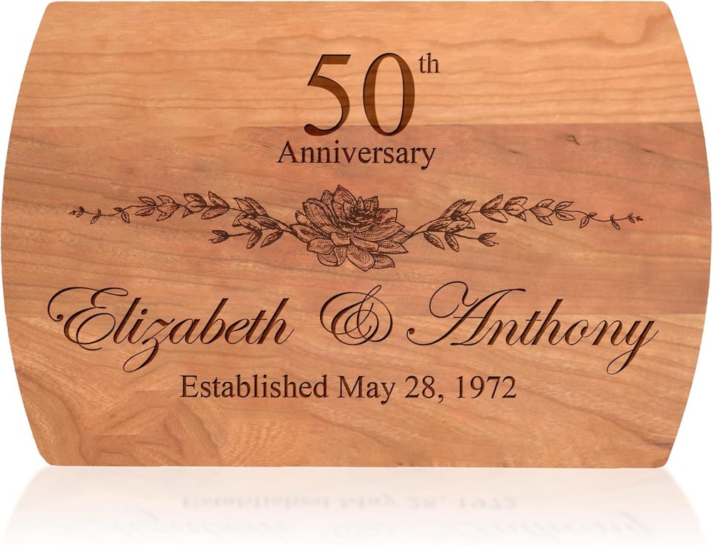 Personalized Cutting Board - 4 Sizes Engraved Charcuterie Board-
