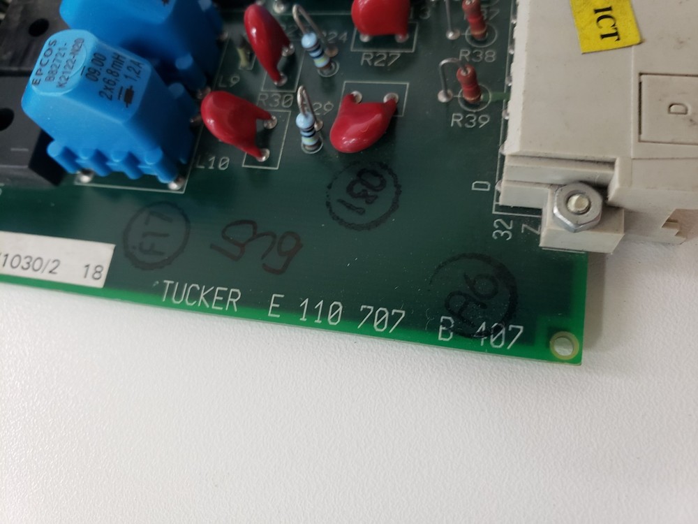 Tucker E 110 707 B 407 Circuit Board