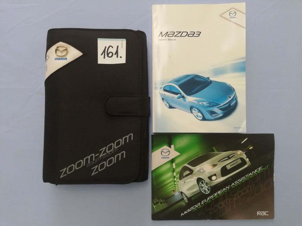 MAZDA 3 Car Owners Manual Pack 2009