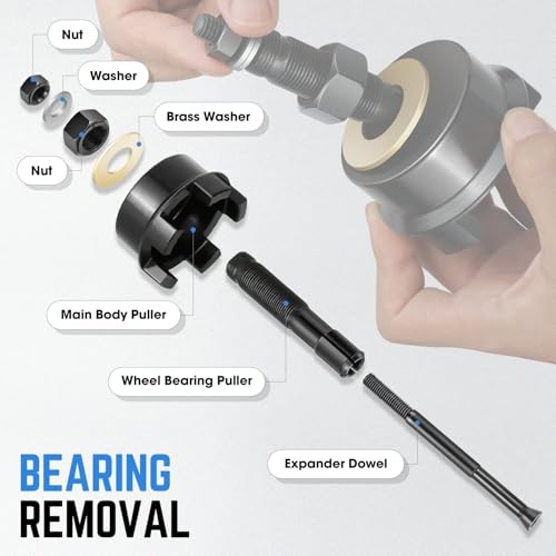 Wheel Bearing Puller Tool Kit Compatible with 2000-2020 fit 00-20 Davidson