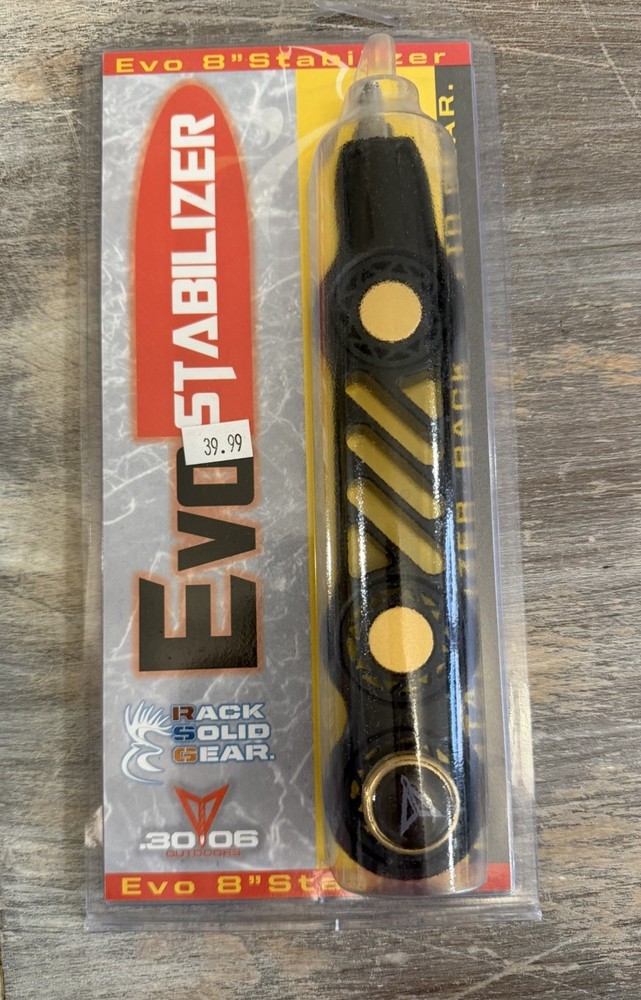 EVO 8” Bow Stabilizer Rack Solid Gear 30-06 Outdoors NEW