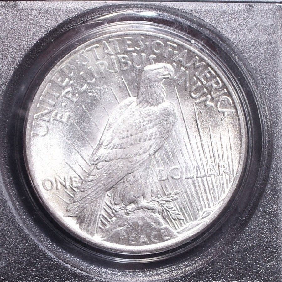 1925 Peace Dollar - PCGS OGH MS63 (#61242-L)