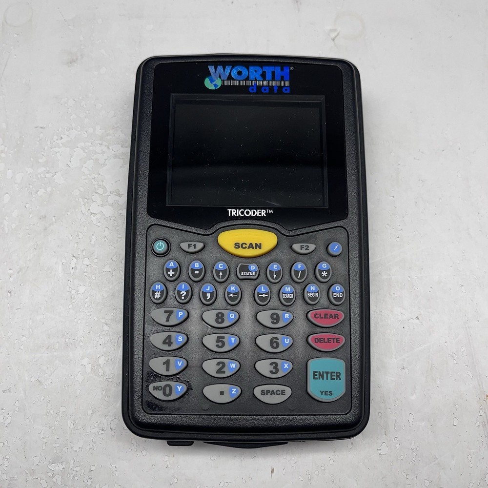 Worth Data TriCoder LT5120 Portable Barcode Reader Scanner 1D Sold As Is D3