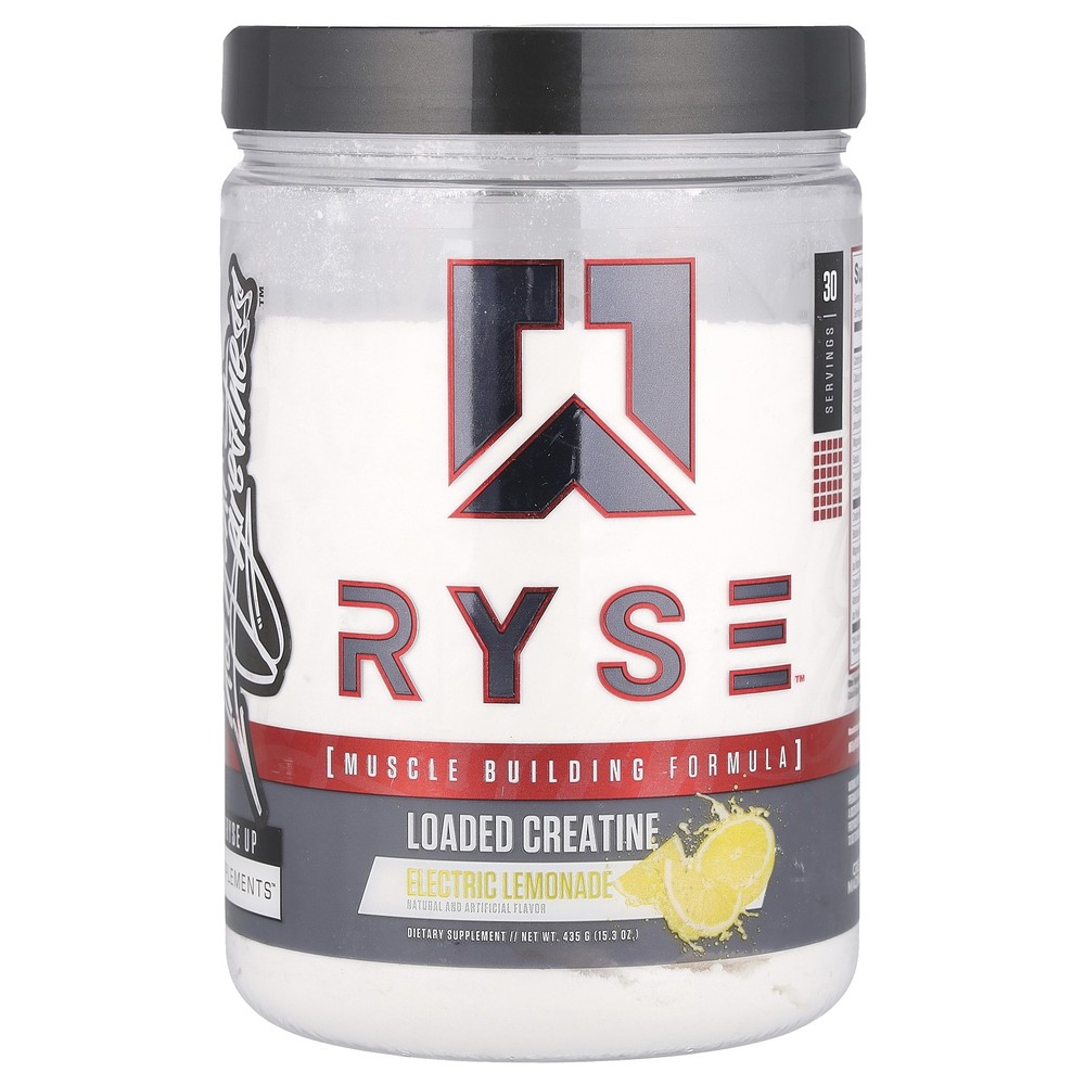 Loaded Creatine, Electric Lemonade , 15.3 oz (435 g)