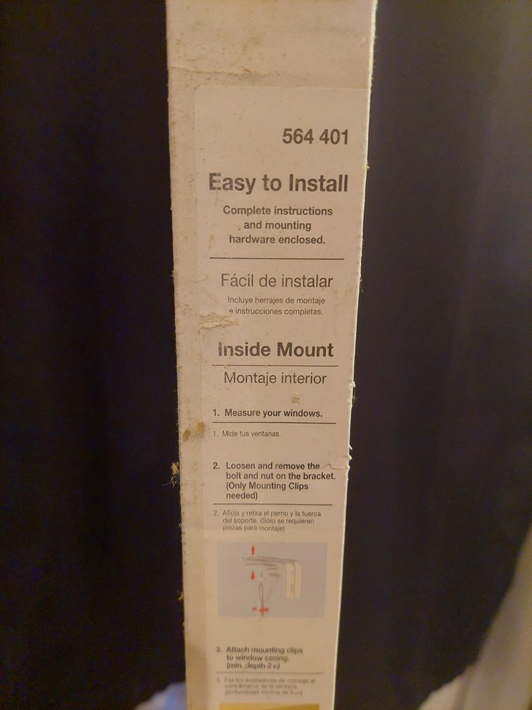 78" vertical blind header