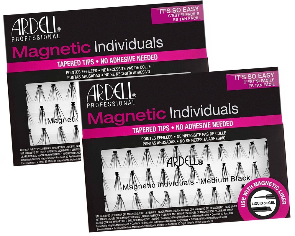 Ardell Professional False Eyelashes Magnetic- Medium 2packs Combo
