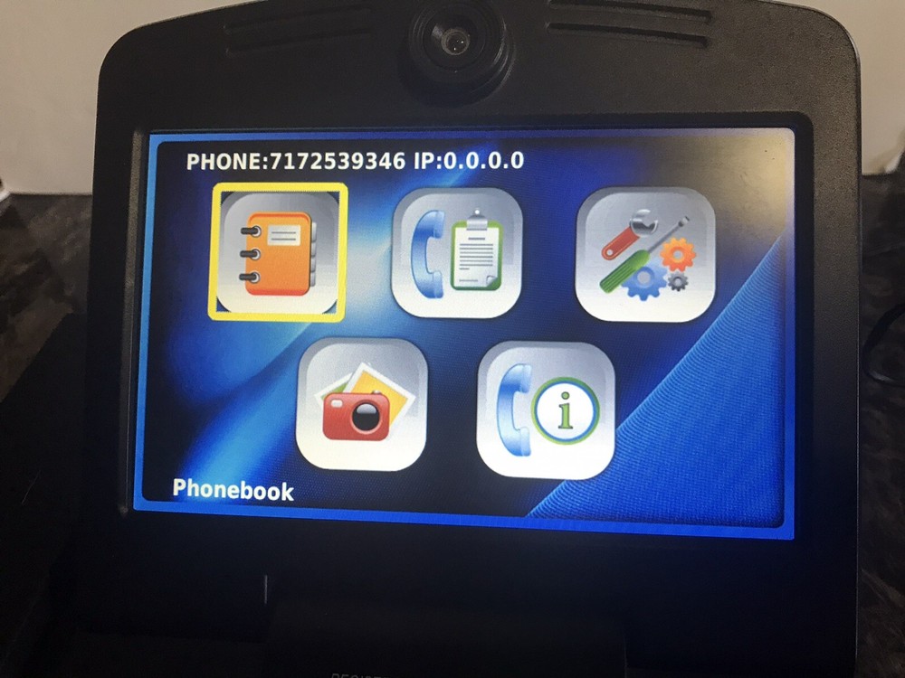 ACN Iris 3000 Videophone and Telephone No Instructions