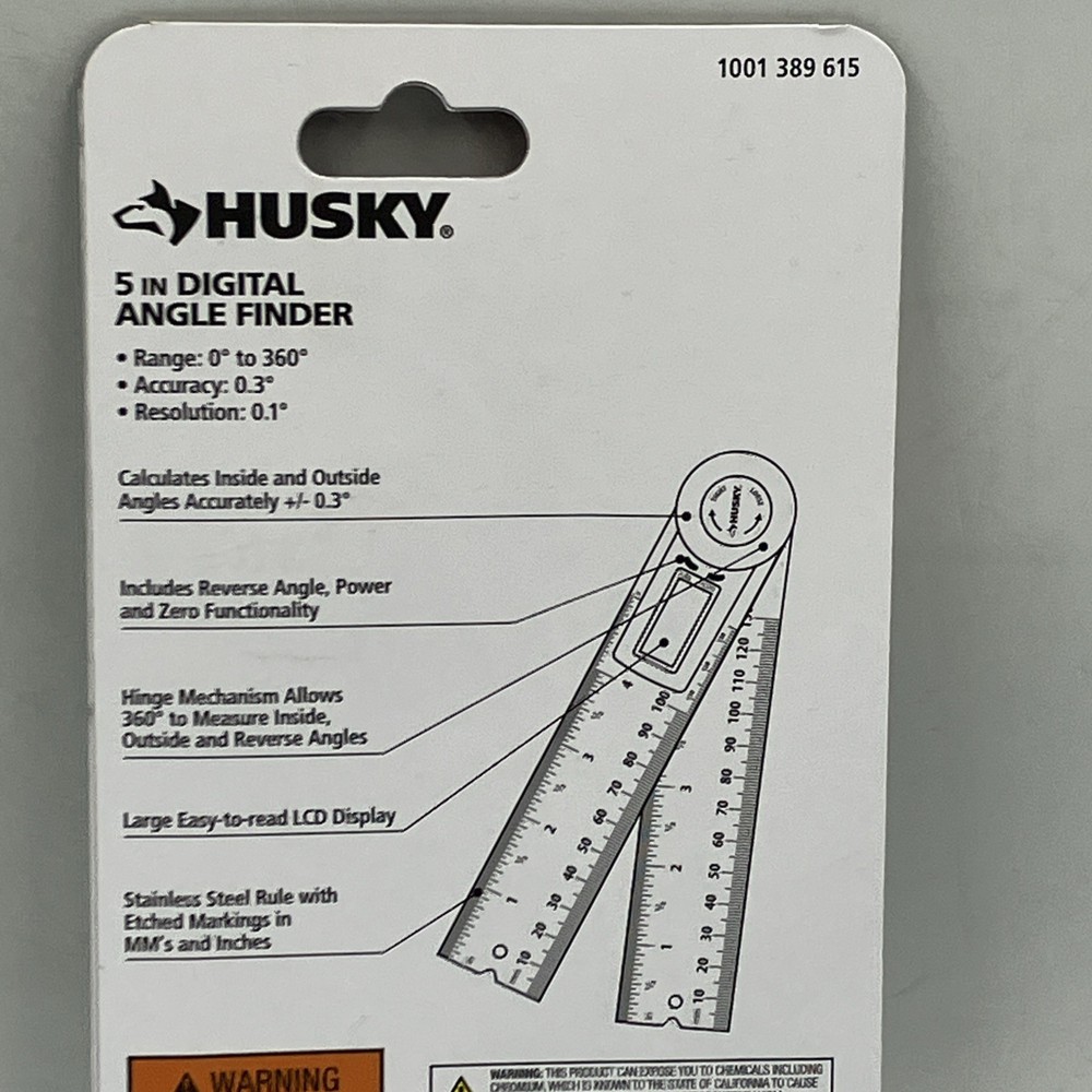 Husky Digital 5 in. Angle Finder