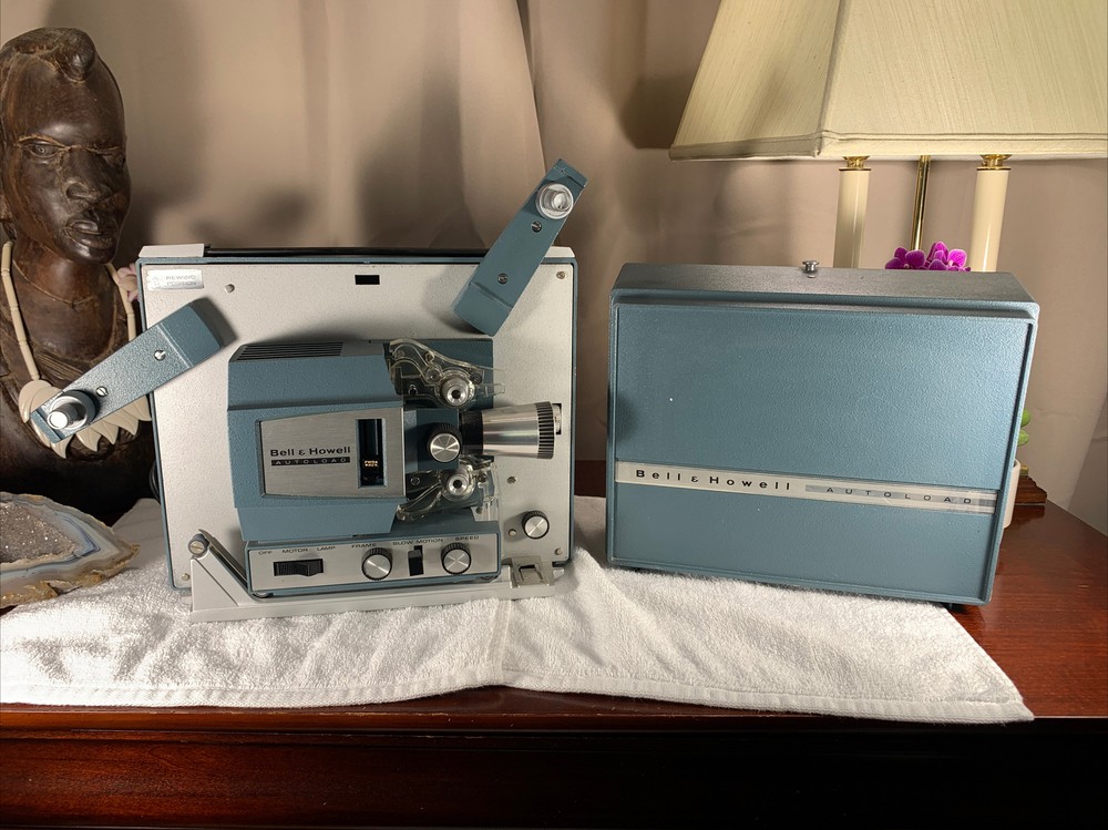 Vintage Bell & Howell Autoload 482A Projector WORKS Rare Vg+ Shape