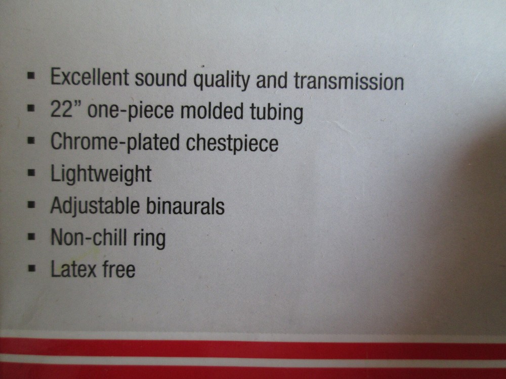 Everdixie USA Dual Head Stethoscope, New In Box
