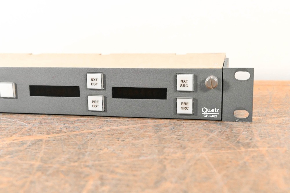 Evertz Quartz CP-2402 1RU 29-Button Remote Control Panel CG007AA