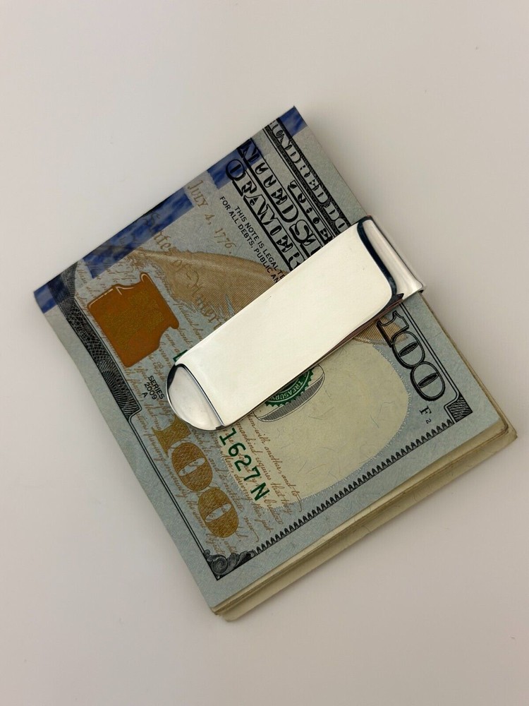 925 Sterling Silver Money Clip