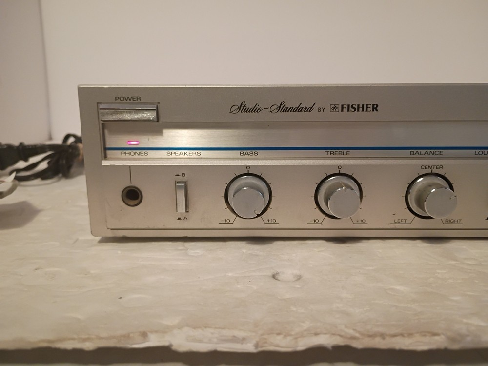 Fisher Studio Standard CA-100 Integrated Stereo Power Amplifier Tested Working