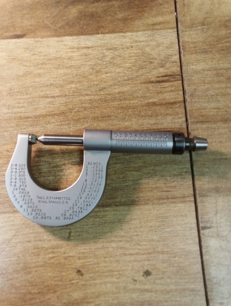 Starrertt Screw Thread Micrometer No.575