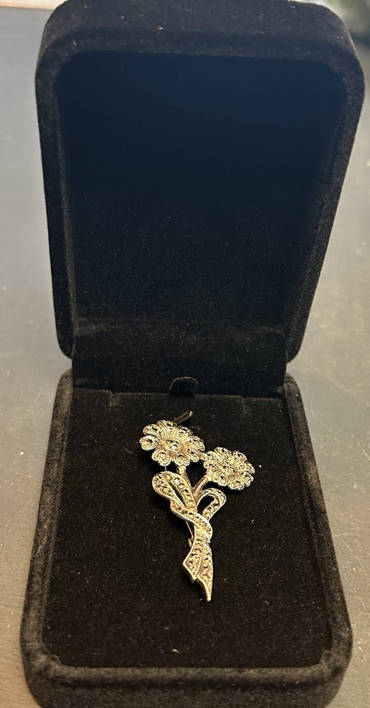 Silver Brooch Hallmarked
