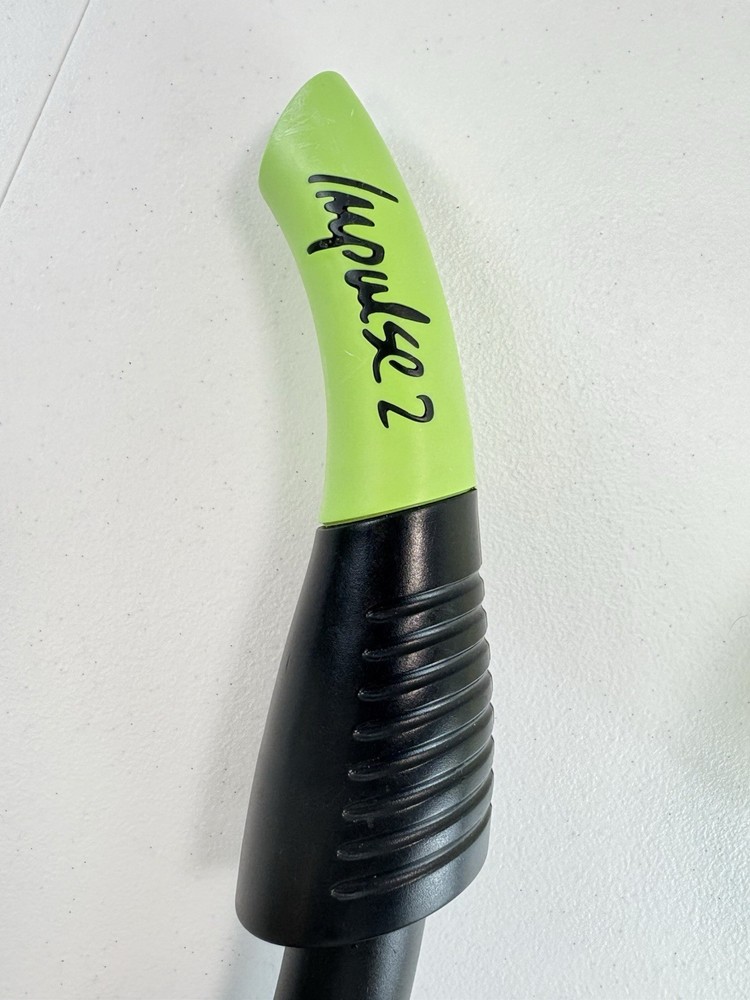 Aqualung Impulse 2 Flex Dive Snorkel Black/green & Seadive Goggles Bundle