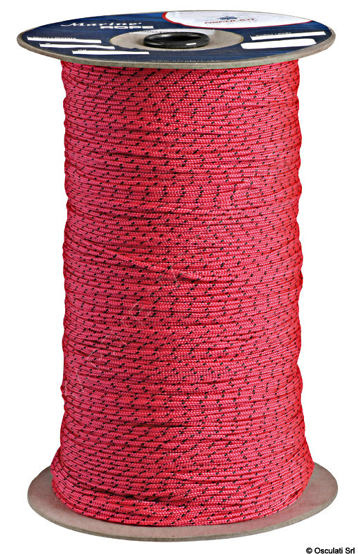 Osculati Polypropylene Braid Bright Colours Fuchsia 12 mm