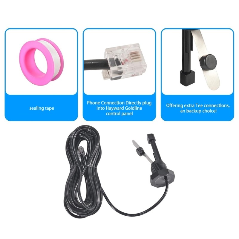 Replacement Stream Change Cable For Pool Chlorinators 15Ft Oxidation Resistant
