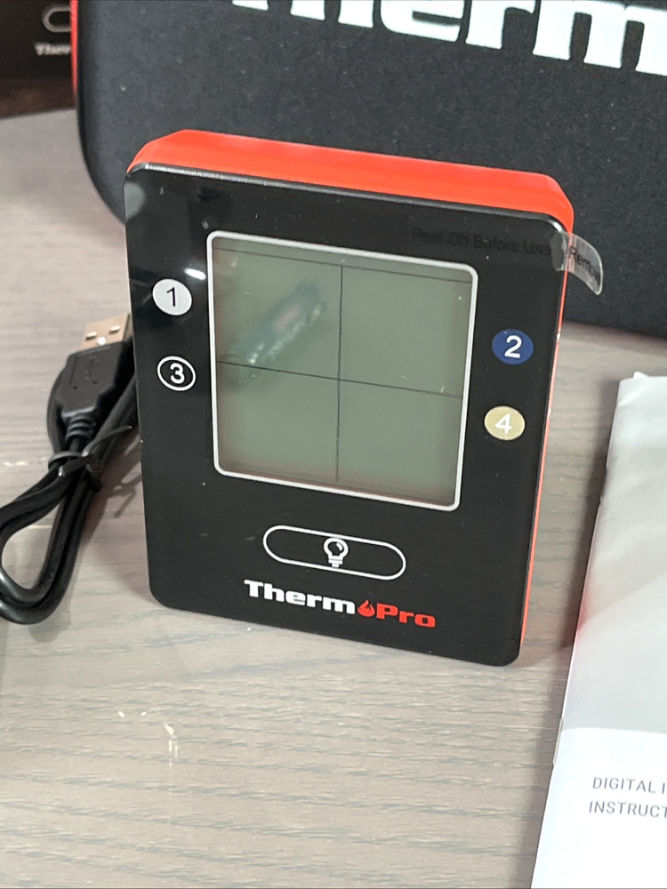 ThermPro Smart Bluetooth Grill Thermometer Bundle NIOB