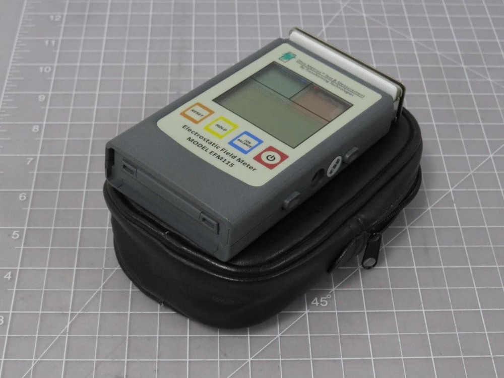 TRANSFORMING TECHNOLOGIES EFM115 POCKET STATIC FIELD METER AND IONIZER PERFORMAN
