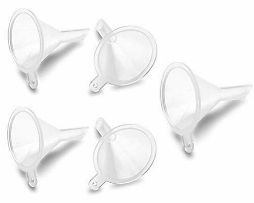 10-100PCS Small Plastic For Perfume Diffuser Bottle Mini Liquid Oil Funnels Lab