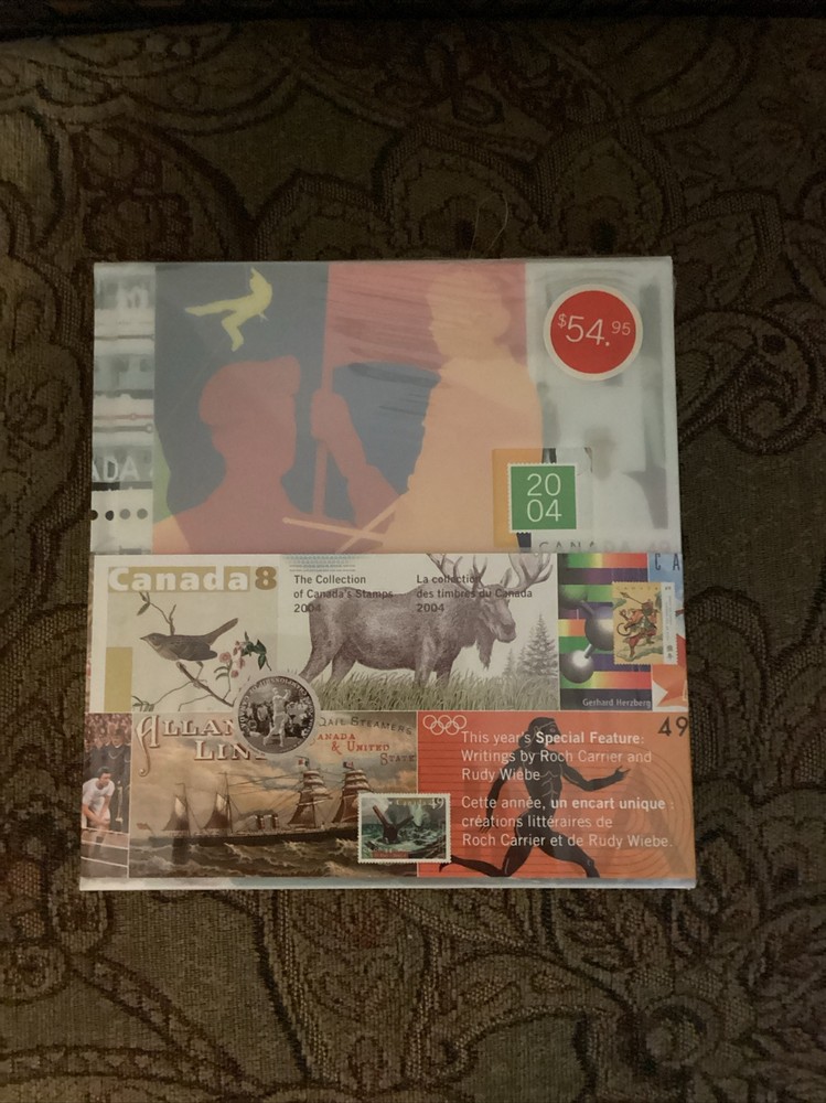 Canada 2004 Postage Stamp Collection album/book  SEALED!!
