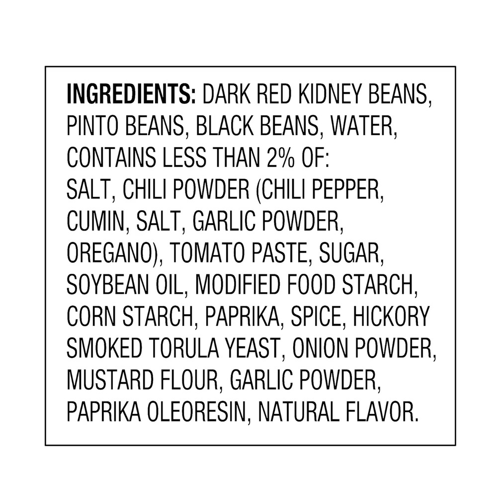 12 pack,Great Value Mixed Chili Beans, 15 oz Can.