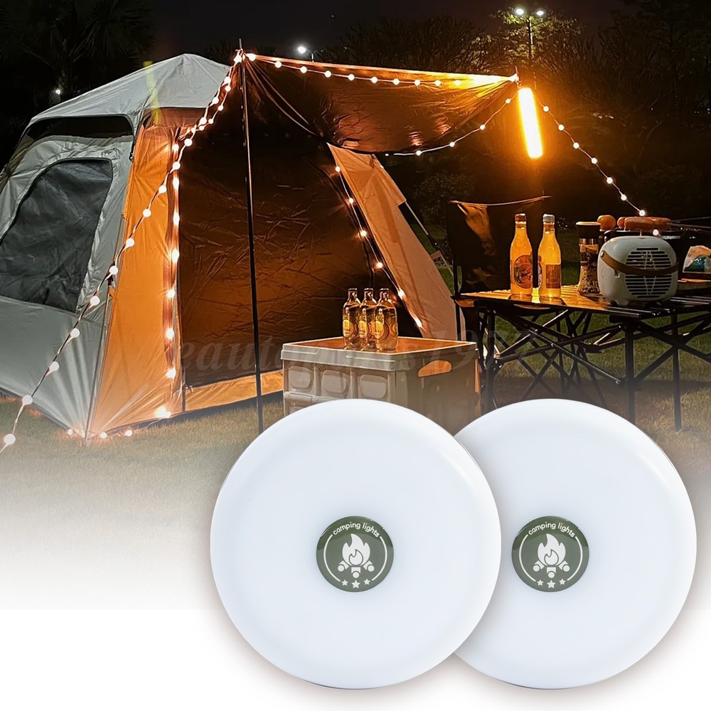 10M Magnetic Waterproof Portable Retractable Camping String Lightsic