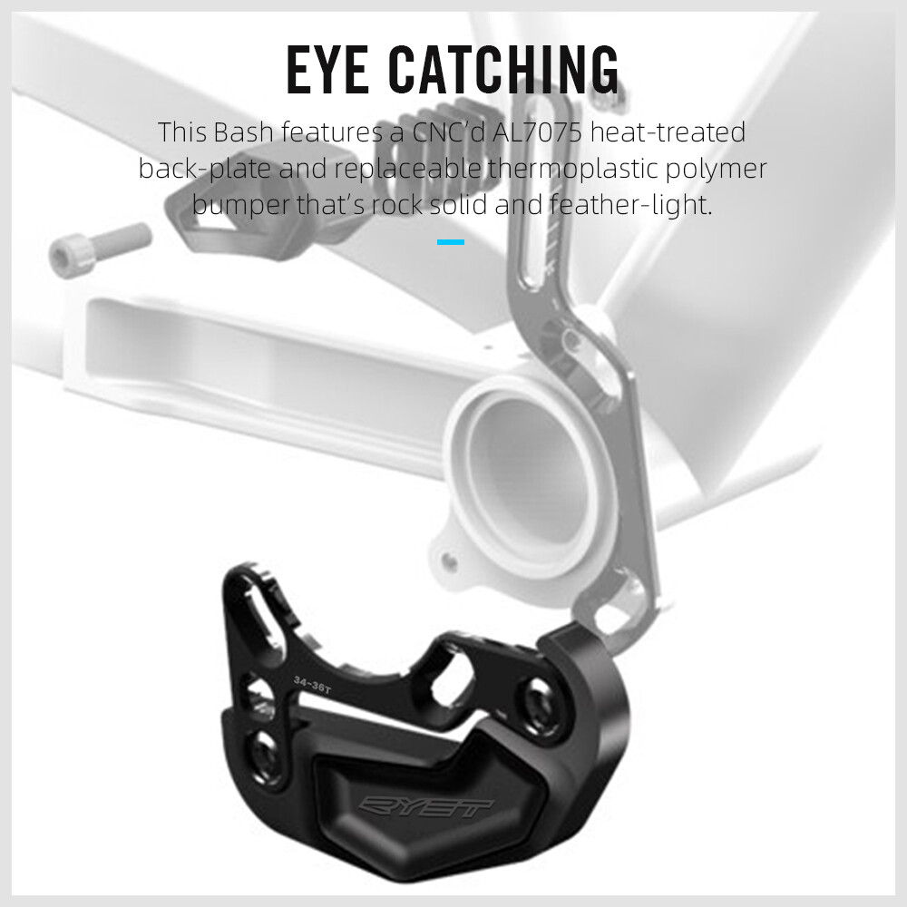 MTB BASH GUARD Bicycle ISCG05 Chain Guide Chains Stabilizer Chainring Protector