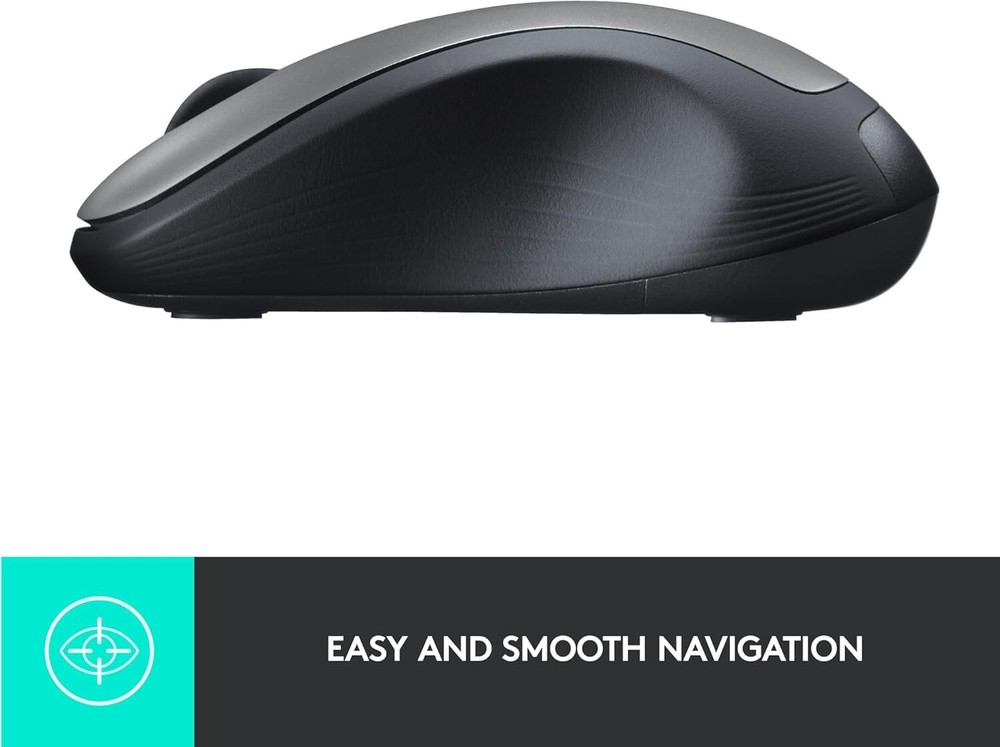 🔥 NEW SEALED🔥 Logitech M310 Wireless Bluetooth Large-sized Mouse Silver