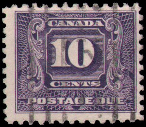 Canada #J6-J10 set MH